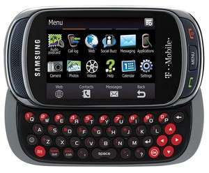   Gravity T T669 Black TMobile Phone QWERTY keyboard touch screen