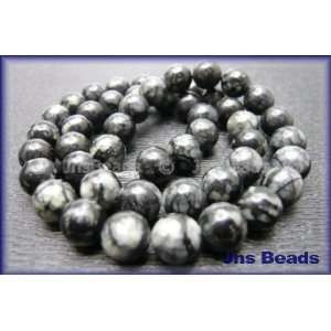  Black Turquoise 4mm Round Beads 16 Arts, Crafts & Sewing