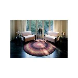  Homespice Decor Cotton Braided Plumberry Oval Rug Size 3 