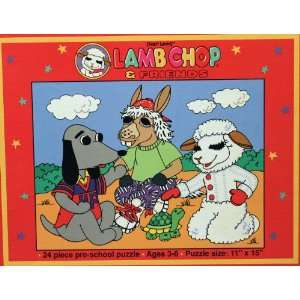  Lamb Chop & Friends Puzzle (24 pieces) Toys & Games