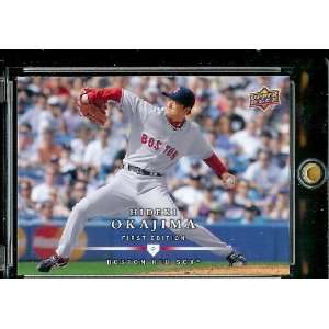 2008 Upper Deck First Edition # 186 Hideki Okajima   Red Sox   Great 