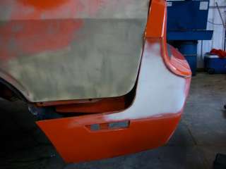 08 09 Dodge Challenger SRT 8 HEMI Orange Rear Bumper  