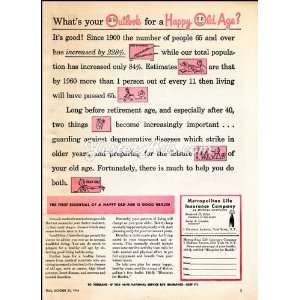 1946 Vintage Ad Metropolitan Life Insurance Co. Whats your outlook 