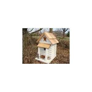  Amish Handcrafted Lazy Mans Birdhouse 
