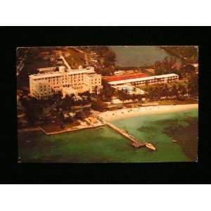  1950s Aerial, Montagu Beach Hotel, Nassau, Bahamas PC not 