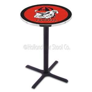  University of Georgia Bulldogs L211 Pub Table Sports 