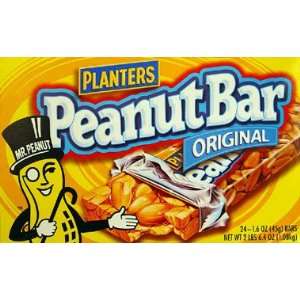 Planters Peanut Bar 24CT Box  Grocery & Gourmet Food