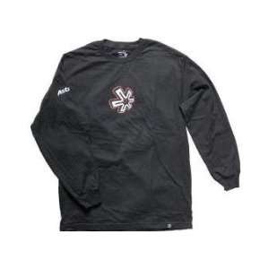 Asterisk Long Sleeve Logo T Shirt , Color Black, Size Segment Youth 