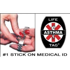  Asthma Medical ID Tags 5 pack