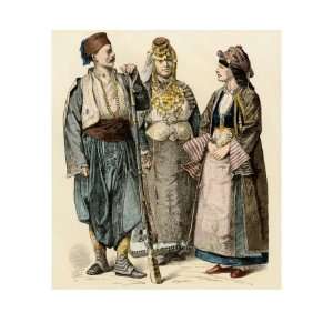  Tunisians from Monastir and a Woman from Thessaly, Greece 