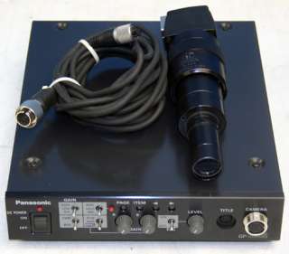 Panasonic GP US502 3 CCD Micro Head Color Video Camera  