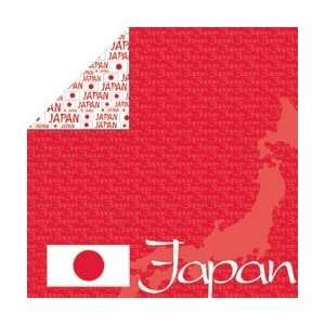  Reminisce Passports Double Sided Paper 12X12 Japan; 25 