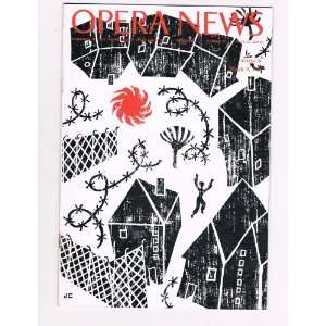  Opera News April 6, 1959 Tosca Cover (23) Books
