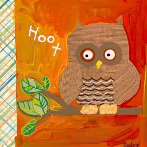  Hoot Goes the Owl Canvas Reproduction 
