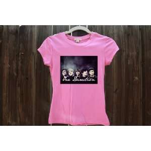  One Direction Band T shirt PINK SMALL Cotton Spandex Super 