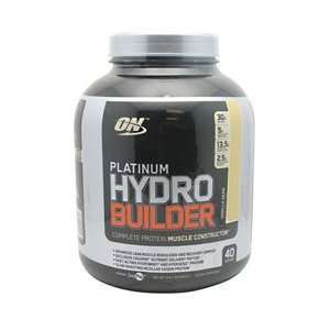  Optimum Nutrition Platinum Hydrobuilder   Vanilla Bean   4 