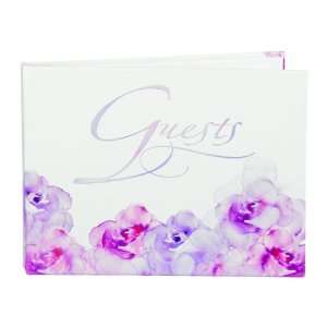 Hortense B. Hewitt Wedding Accessories Watercolor Flowers Guest Book 