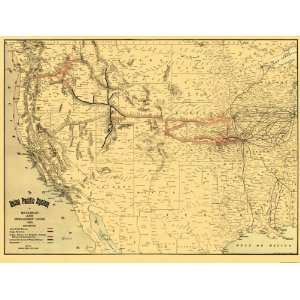  UNION PACIFIC SYSTEM OF RAILROAD & STEAMSHIP LINES BY RAND 