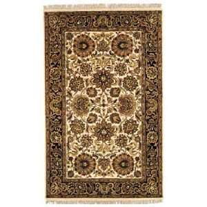  Safavieh Classic CL254B Ivory and Black Traditional 6 x 6 