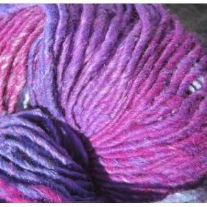   Blue 11 Yarn Silk Wool Cotton 100 Gr Bulky Arts, Crafts & Sewing