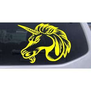  Unicorn Head Animals Car Window Wall Laptop Decal Sticker 