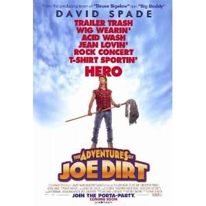  The Adventures of Joe Dirt (2001) 27 x 40 Movie Poster 