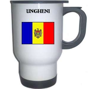 Moldova   UNGHENI White Stainless Steel Mug