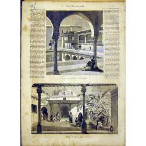  Alger Kasbah Algiers Medeah Ladies French Print 1865