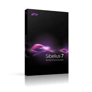  AVID Sibelius 7 Reference Guide (Book) 