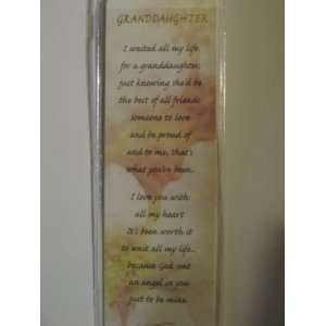  Golden Edition GRANDDAUGHTER Bookmark