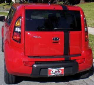 2010 Kia Soul offset rally racing stripe decal decals  