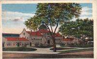 Vintage postcard of Union Depot Augusta GA