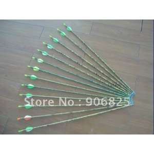  archery hunting items camo pure carbon arrow 78cm 12pcs 