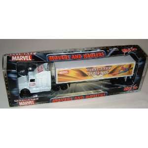   Haulers Trailers NEW SPIDER MAN TRUCK TRAILER 164 scale Toys & Games