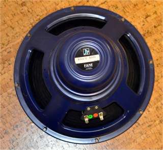FANE AXA 12 Speaker replaces Celestion VOX Vintage 100 watt Alnico 8 
