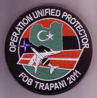 PATCH DENMARK OP UNIFIED PROTECTOR TRAPANI 2011 AWACS  