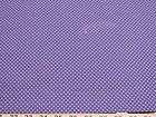 yds PURPLE WITH SMALL POLKA DOTS FABRIC TRADITIONS C