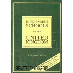  Independent Schools of the United Kingdom (9780850269994 