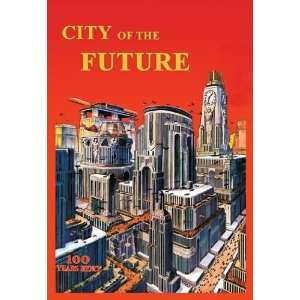  Exclusive By Buyenlarge City of the Future 12x18 Giclee on 