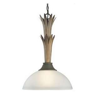  Las Cruces Collection One light Pendant in Painted Bronze 