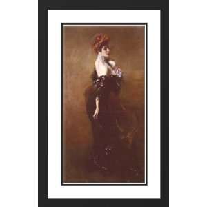  Boldini, Giovanni 16x24 Framed and Double Matted Portrait 