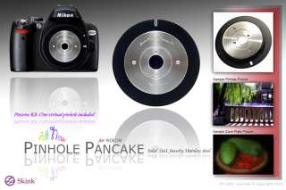 Skink Pinhole Pancake Pinzone Kit Nikon D90 D700 D5000*  