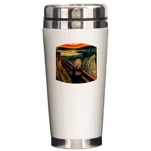  Scream 60th 60th birthday Ceramic Travel Mug by  