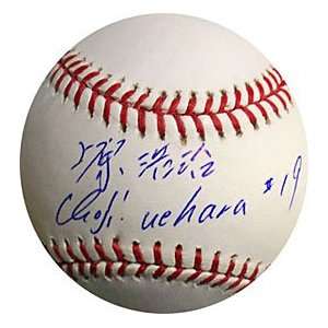 Koji Uehara (English / Japanese) Autographed / Signed Baseball