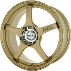  Maxxim Ahead Gold Wheel (18x7.5/4x100mm) Automotive