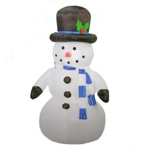   Inflatable Snowman 4 Feet Tall (1.2 Meters) Lights Up