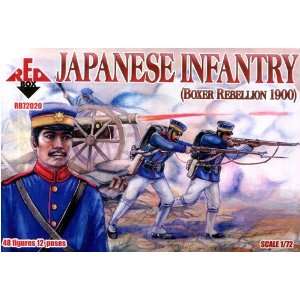   Japanese Infantry Boxer Rebellion 1900 (48) 1 72 Redbox Toys & Games