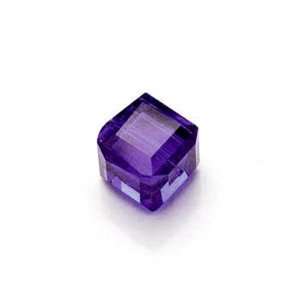  68pc 6x6mm Crystazzi Cube   Purple Arts, Crafts & Sewing