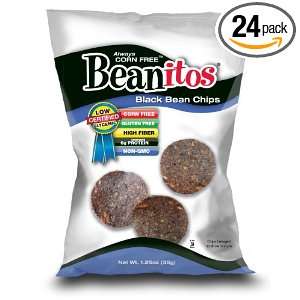 Always Corn Free Beanitos Bean Chips, Black Bean Sea Salted Chips, 1 