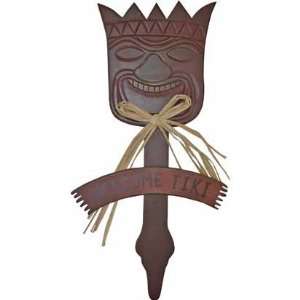  Wooden Tiki Welcome Sign Toys & Games